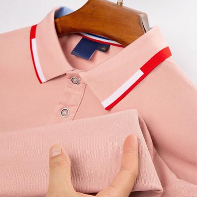 Plus Size Polo Shirt Men Women Long Sleeve T Shirts Classic Stripe Collar Autumn Fashion Brand Casual Business Top Streetwear