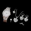Ladies Watch Love Necklace Jewelry Set Yanyu Popular Love Quartz Watch Women
