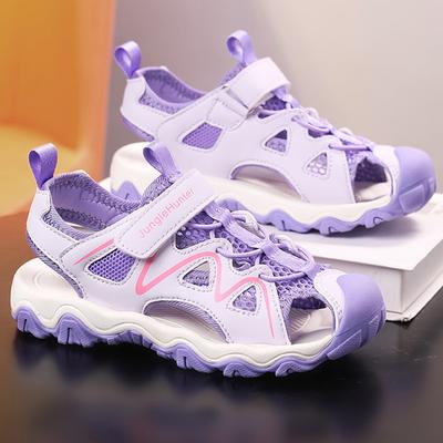 Summer Boy's/Girls Closed Toe  Beach Sports Sandals for Boys Girls Sports Sandals Kids Sandals