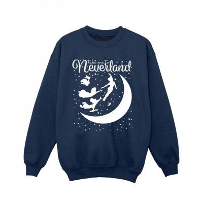 Moletom Meninas Peter Pan Leve-me Para Neverland