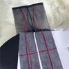Women Sheer Tights Pantyhose Cross Line Pattern See Through Stockings Tights For Ballet Cosplay Stage