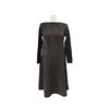 Specchio Long Sleeve Dress Boat Neck 452 544