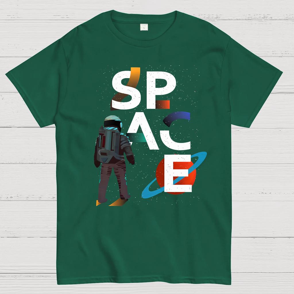 Nasa Space Design Cotton Summer Casual Cool Loose T-Shirt