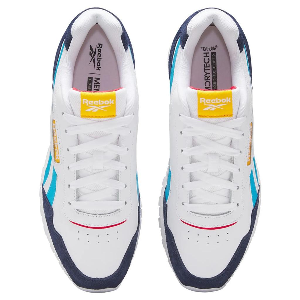 Reebok Glide White Vector Navy Radiant Aqua Men Sneakers Cloud-White GY0078