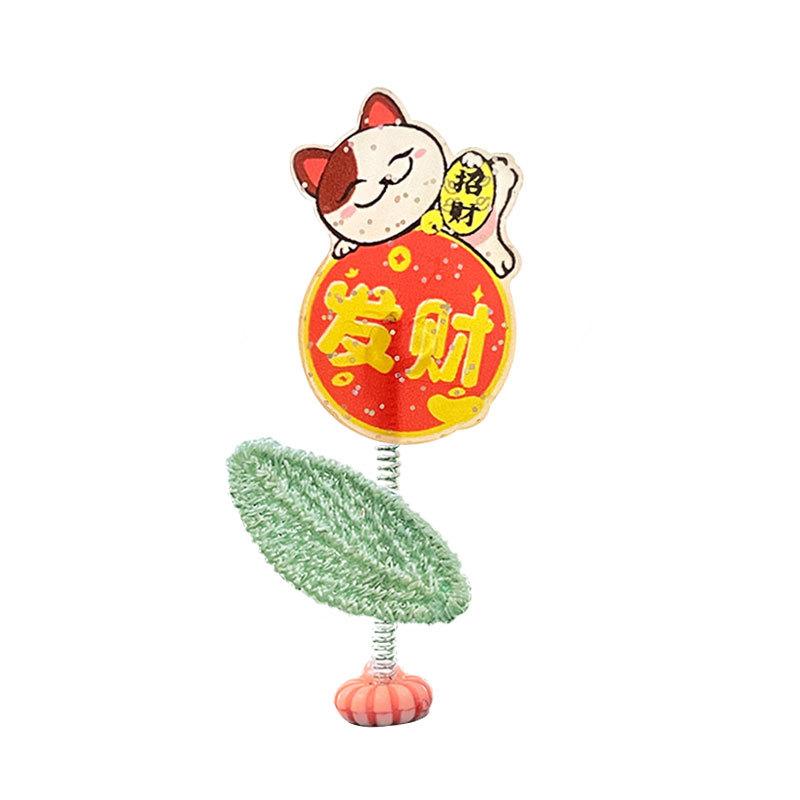Creative Cartoon Small Animal Shaking Head Small Ornament Car Shaking Head Ornament Acrylic Small Ornament Small Gift