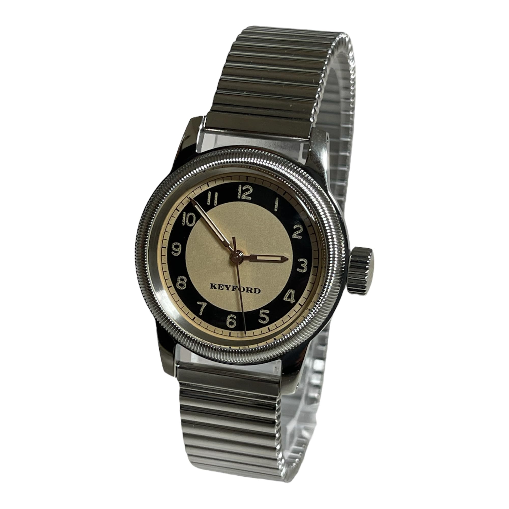 

Военные часы Часы с циферблатом «Смокинг» Медные часы с циферблатом «Смокинг» Медный удлинительный ремешок [M.R.M.W.] мужские серебряный