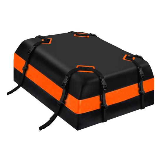 21 Cubic Feet Car Rooftop Cargo Bag with Anti-Slip Mat Waterproof Auto Roof Top Luggage Storage Bag Traveling Car Roof Top Carrier Bag