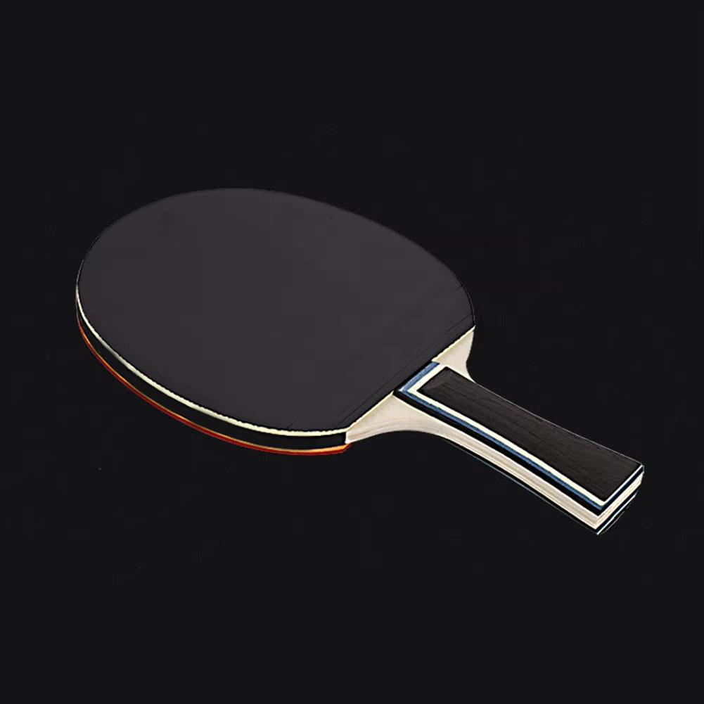 Professional Table Tennis Paddle Ball Set | Ash Wood Baseboard 7-Layer Straight Grip | 410g ODM/ Customizable Ping Pong Kit