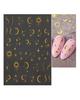 Laser Nail Stickers Butterfly Heart Star Design Adhesive Slider Decals Nail Art Stickers Manicure Decorations