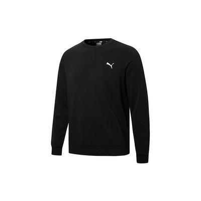 Moletom Masculino com Gola Redonda e Logo Ess Estampado Preto 848731-01