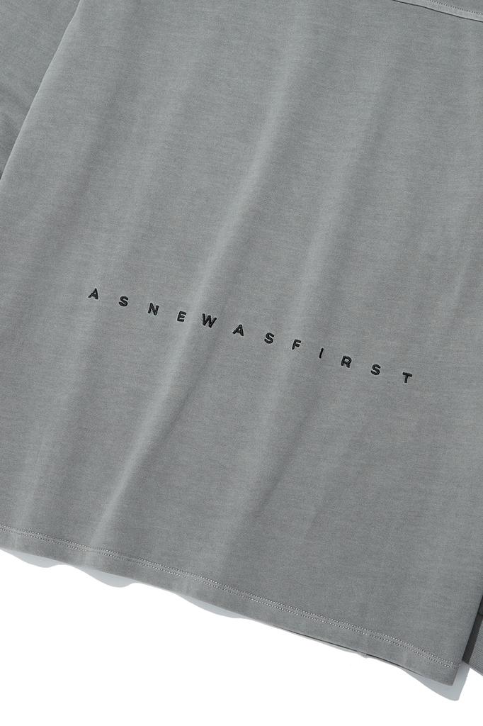 ALL ABOUT NEW Pigment Long Sleeve Tee Stone Anz1Tr03Ast