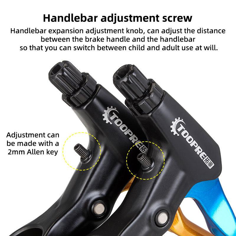 Toopre Bicycle Brake Lever Handle Aluminum Alloy Mountain Bike Brake Lever Fr5 Children's Bicycle Brake Lever Universal