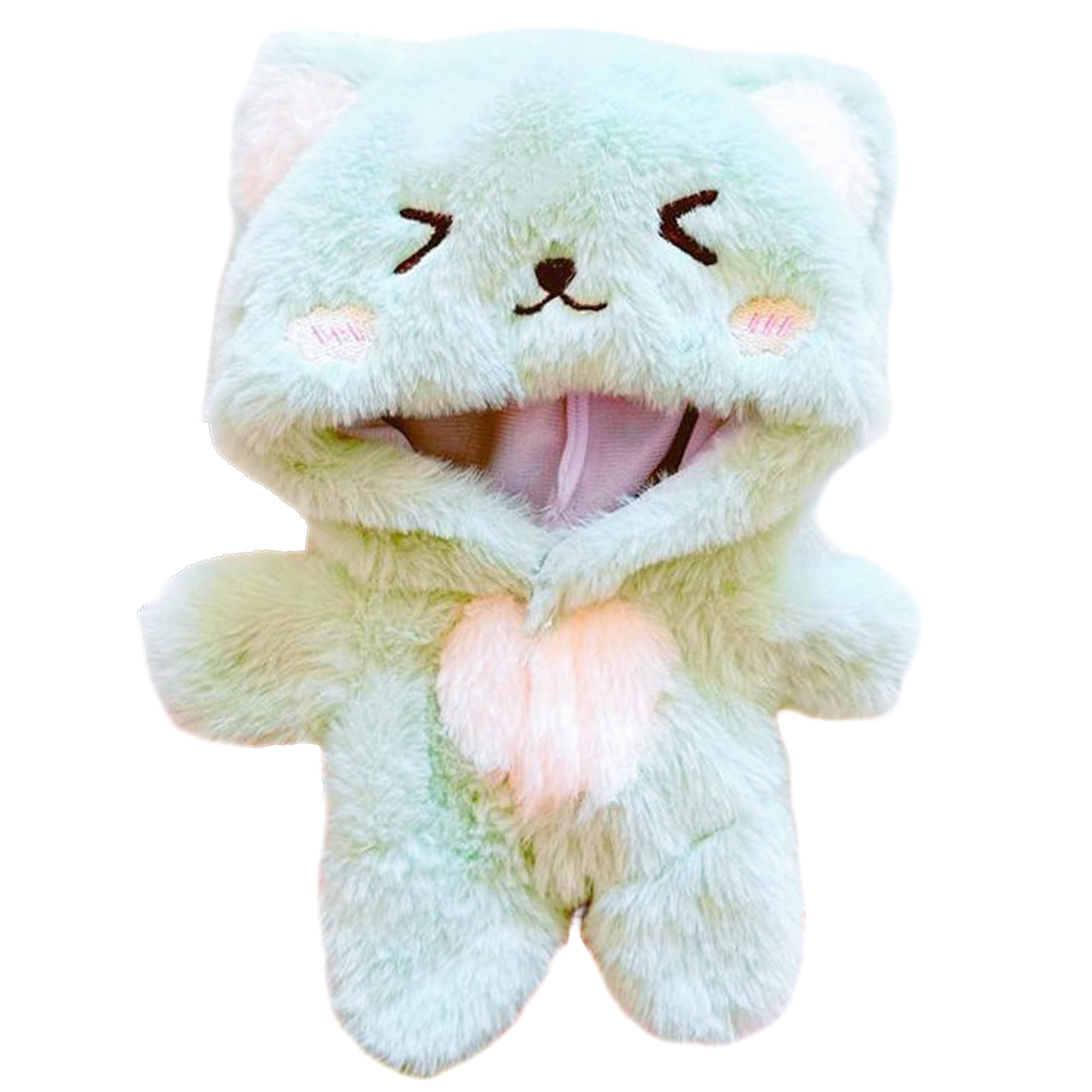 

Fluffy Bear Kigurumi [20cm Size] Green g.triger G-Trigger Nuikatsu [Product]