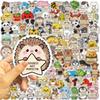 50/100PCS Animal Emotional Support Funny MEME Stickers DIY Phone Guitar Laptop Notebook Suitcase Cup Waterproof Decals Sticker