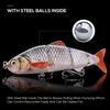 12cm 16g 3-Segments Jointed Bait Fishing Lures Sinking Wobblers Pike Artificial Bait Hard Swimbait Crankbait Sea Fishing