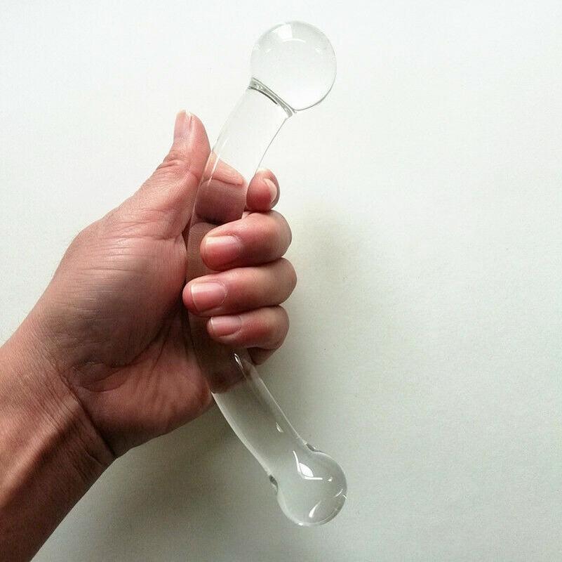 Manyjoy Schweres Edelstahl Metall Doppelseitiger Dildo Penis G-Punkt Stab Anal Butt Plug Massagegerät G-Punkt Sexspielzeug für Frau Heiß