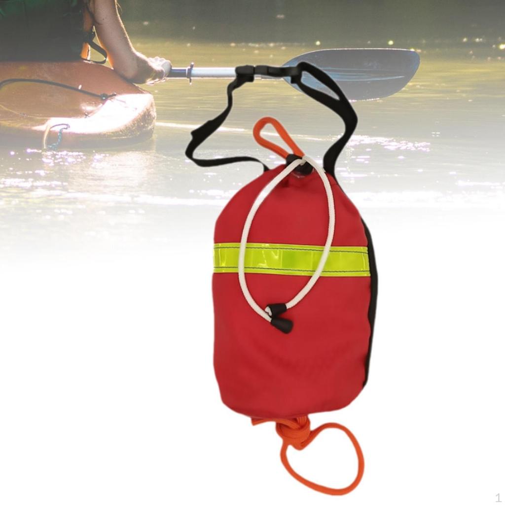 Floating Rope Throw Bag for Water Rescue Yacht Sailing Rafting Boating
