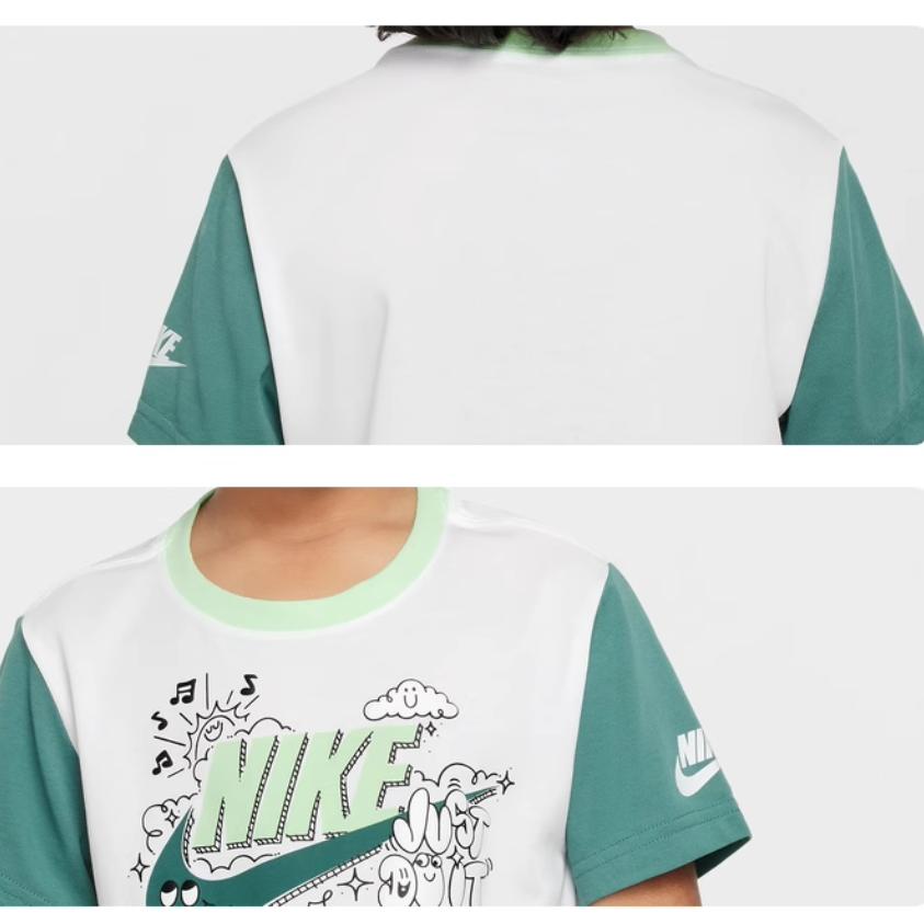 Nike Kids T Shirts Crew Neck Moderate HM4731-382