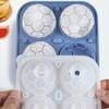Multi-functional 4/9 Grids Ice Ball Mold Non-stick Silicone Whiskey Ice Mold with Lid DIY Ice Cube Maker Summer