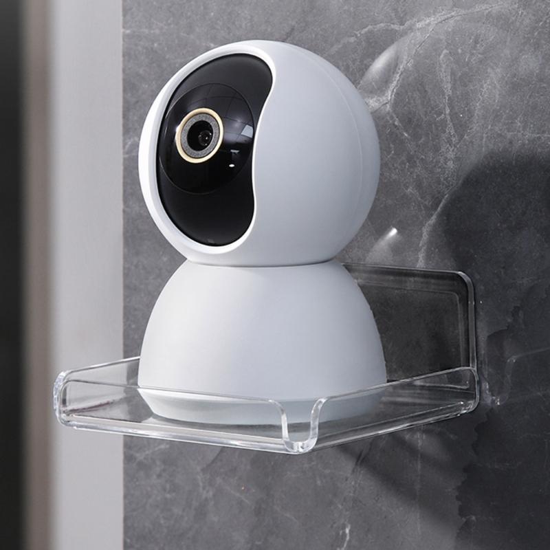 Efficient Wall-Mounted Bracket Acrylic Soap Support for Security Monitorings