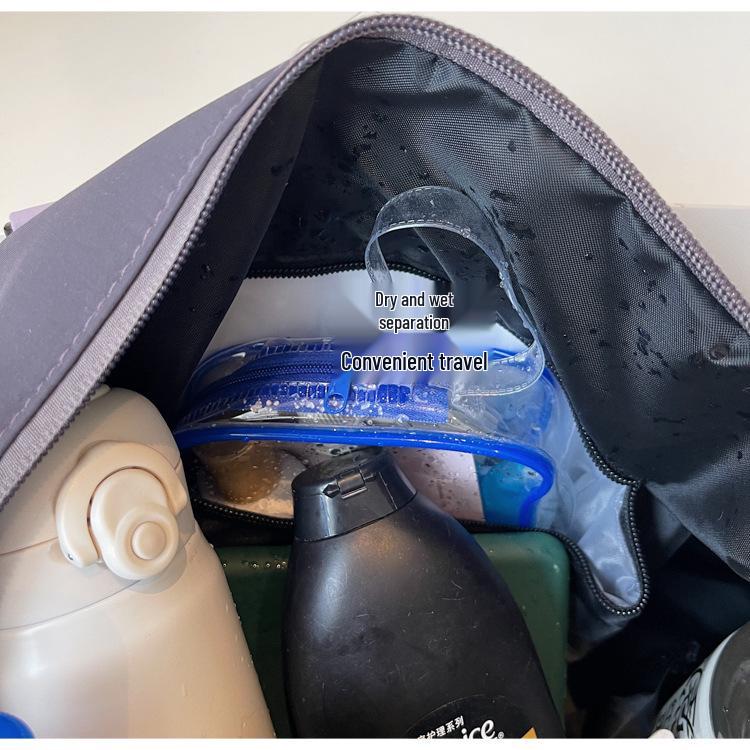 Modische Grenzüberschreitende Fitness-Tasche für Damen: Leichte Sport-Reisetasche mit Nass-/Trockentrennung.