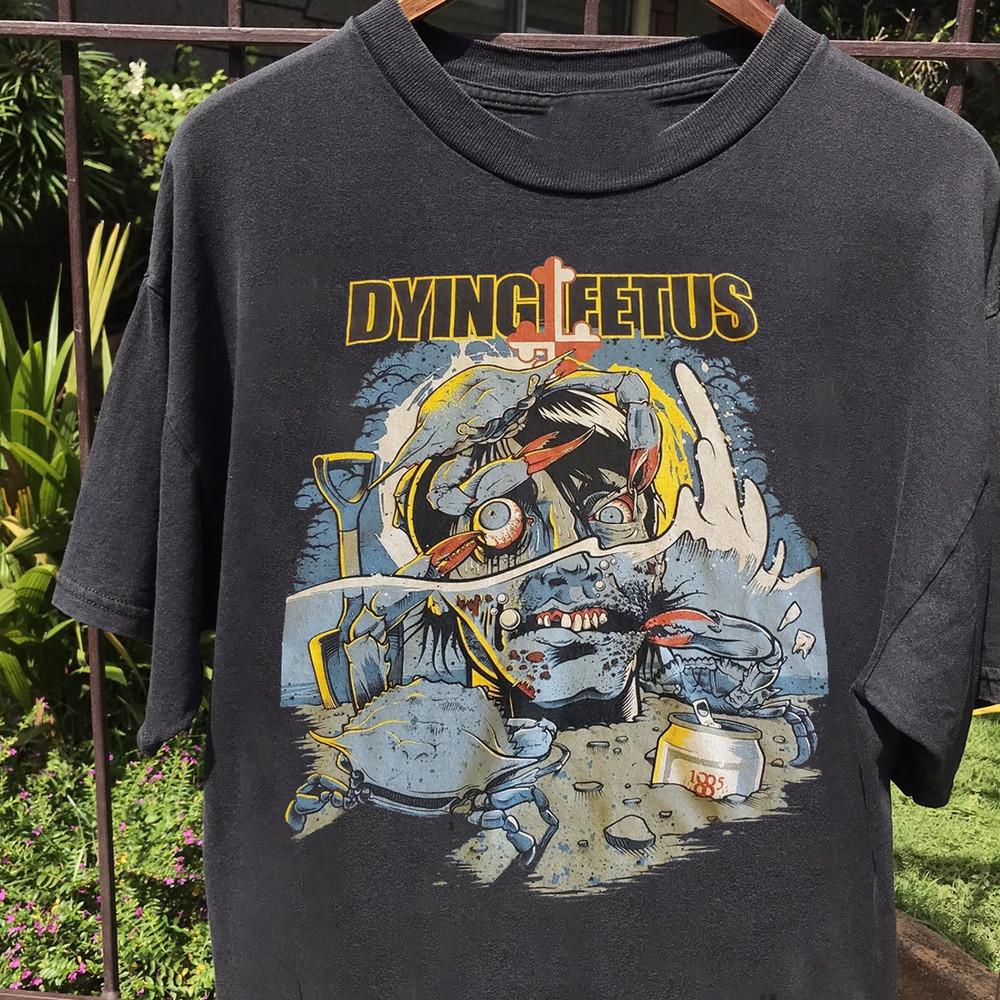 Коллекция Dying Fetus Подарок Для Фанатов S to 5XL Унисекс Футболка GC4077 Унисекс Футболка XXXXL