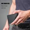 Black Stainless Steel Case Slim Blocking Wallet ID Credit Card Holder Men