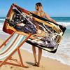 Death Note Anime Print Beach Towel, Large Soft Quick Dry Towel for Beach Camping Swimming