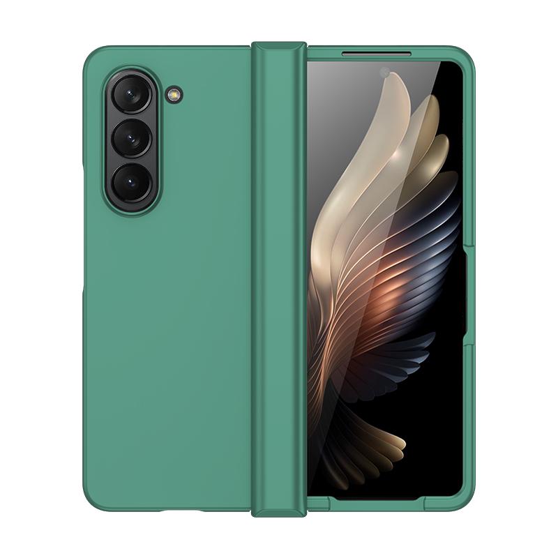 Für Samsung Z Fold 6 Faltbares Handyhülle Hautgefühl Frosted Vollschutz für Samsung Z Fold 4 5 Handyhülle
