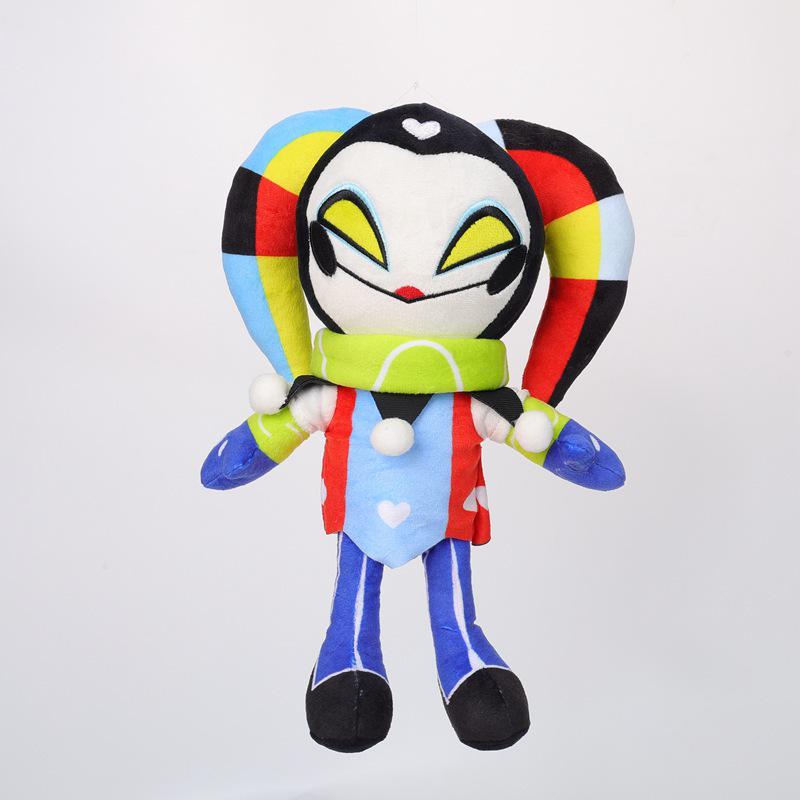 Hazbin Hotel Clown Plush Toy - European & American Anime Style