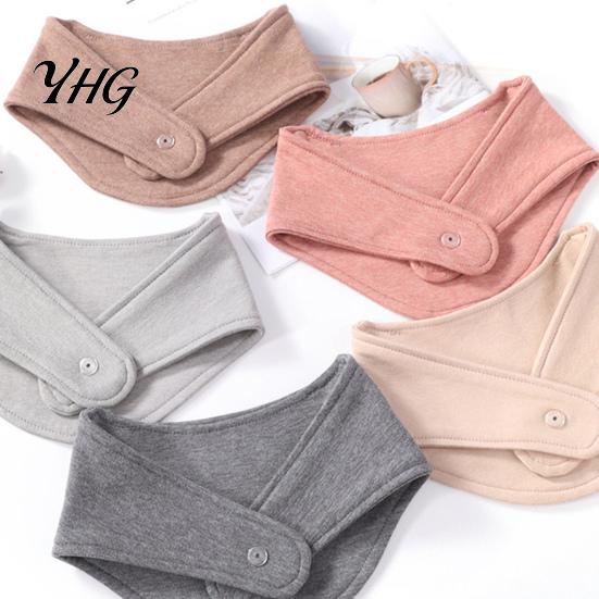 Thermal Velvet Neck Support Warmer for Winter Cold Weather, Silk Wrap, Fleece Lined Soft Collar Gaiter with Hidden Snap Fastening Women, Windproof