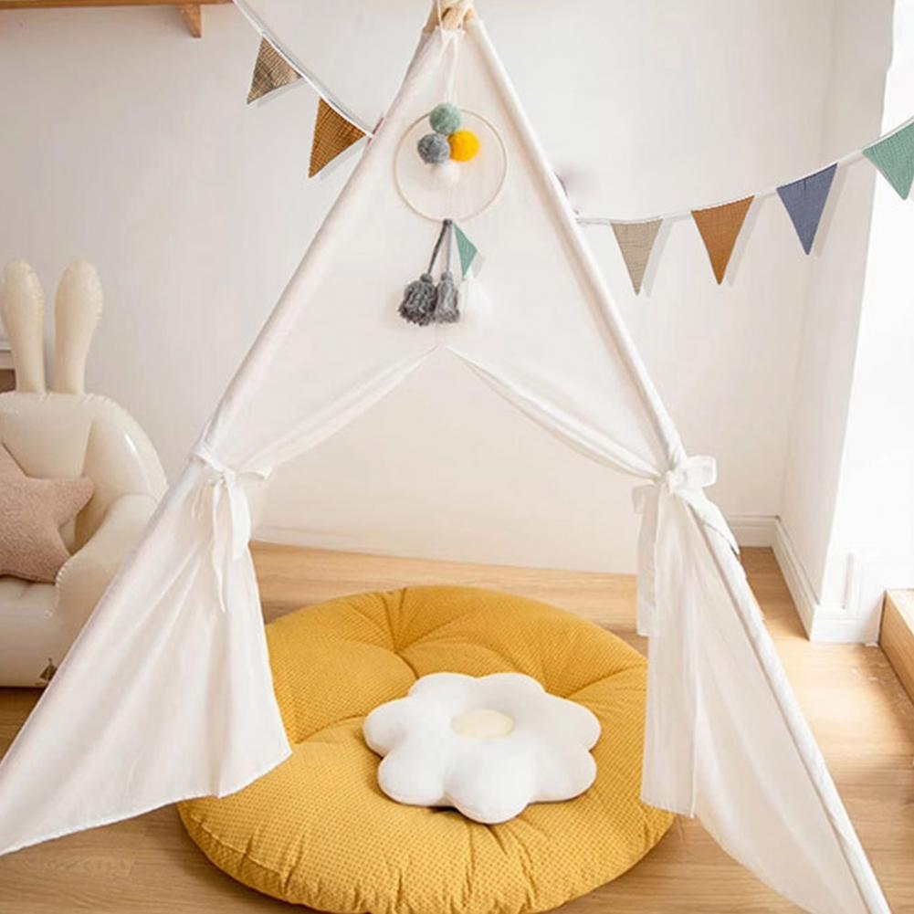 Children Room Flag Kids Wall Hanging Banner Soft Fabric Baby Banner Flag Nursery Garland for Boho Wedding Shower Party Event