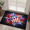 Design Atletico Madryt Kryształowy Aksamitny Dywan Przytulny Nie?Antypoślizgowy Dywan Wzorzysty Do Sypialni Salonu Przedpokoju