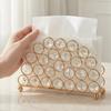 Crystal Napkin Holder, Stable Vertical Storage Napkin Stand, with Anti-Slip Feet, Durable Rust-Proof Tissue Dispenser for Home And Restaurant