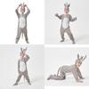 Cute Unisex Childrens Rhinoceros Animal Costume For Halloween Or Role Play In Polyester