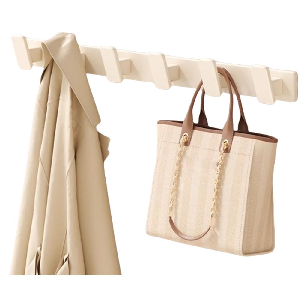 Various Hook Wall Mounted Coat Rack In Elegant Color Portable Accessory for Hanging Clothes and Towels In Any Room