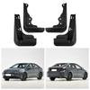 Front And Rear Mud Flaps Car Accessories Car Mud Guards Black Mud Flaps PP Plastic ABS Material Pre-drilled Holes