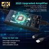 HD Digital TV Antenna Supports 4K 1080p Indoor Amplifier Signal Booster
