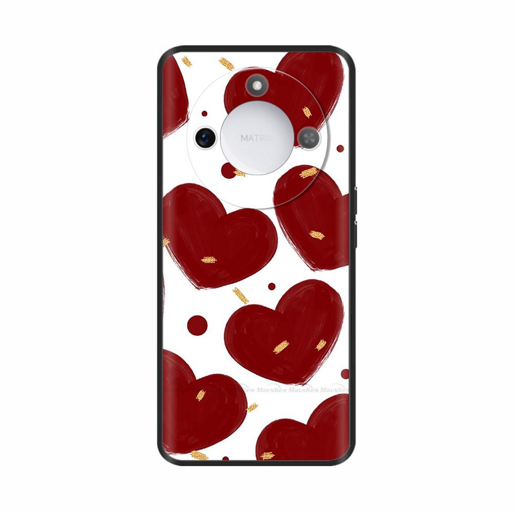 For Honor X60 Case Honor X60 Pro BRP-AN00 Cute Cartoon Painted Cover Soft TPU Phone Case For Honor X60 Pro X60Pro X60i 5G Bumper