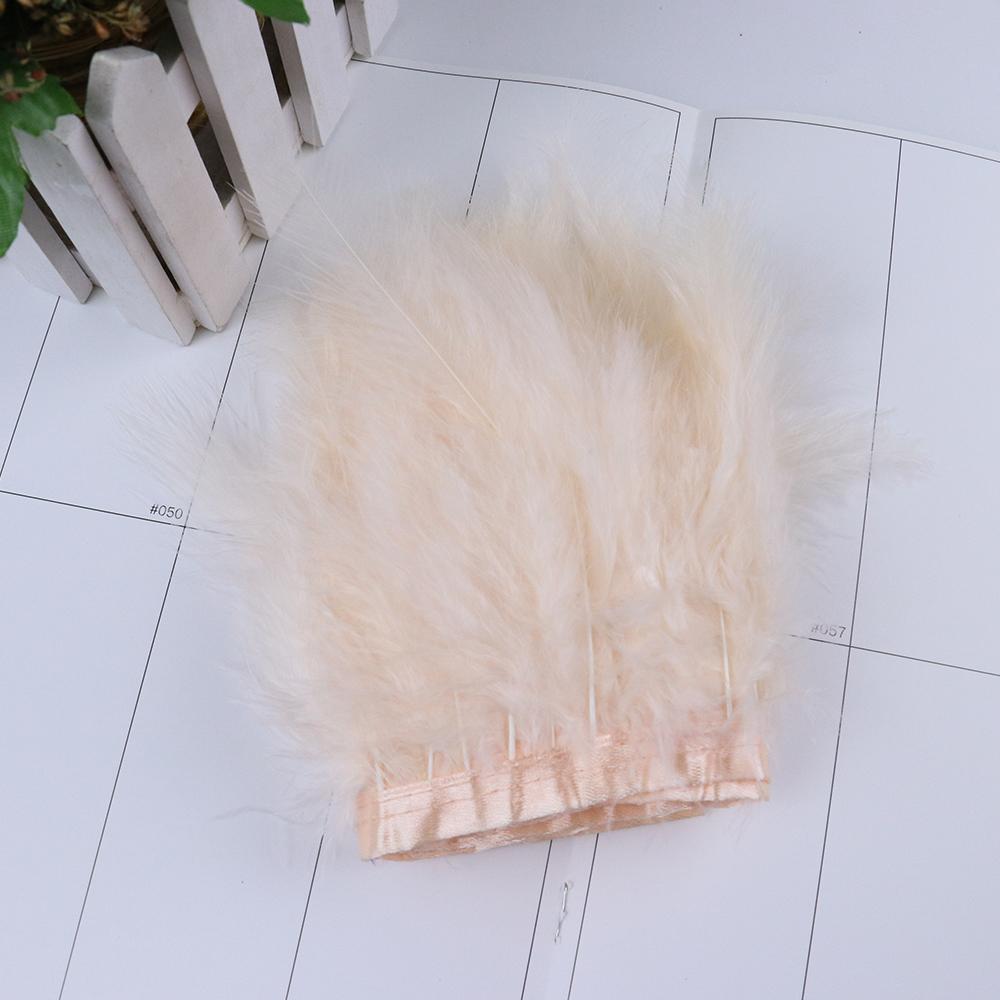 Colorful Turkey Marabou Feather Trim 4-6Inch 2M/5M/10M Plumes Fringe For Sewing Needlework Diy Crafts Dress Decoration