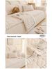2026 Autumn/Winter Plush, Non-Slip Sofa Cover & Thick Velvet Cushion for Leather Sofas