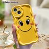 Phone Case: 2D Flat Design Suitable for iPhone 18 17 16 15 14 13 Pro Protective Case, Smiley Face, Perfect Christmas and Halloween Holiday Gift