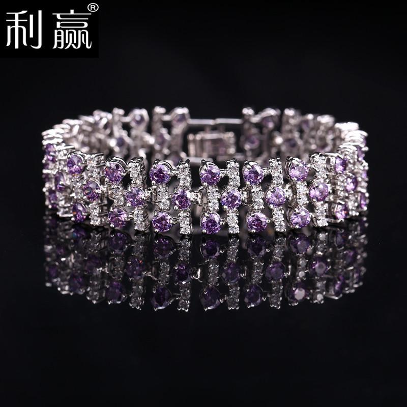 Women'S Zircon Bracelets, Bracelets, High-End Hand Accessories, Gifts