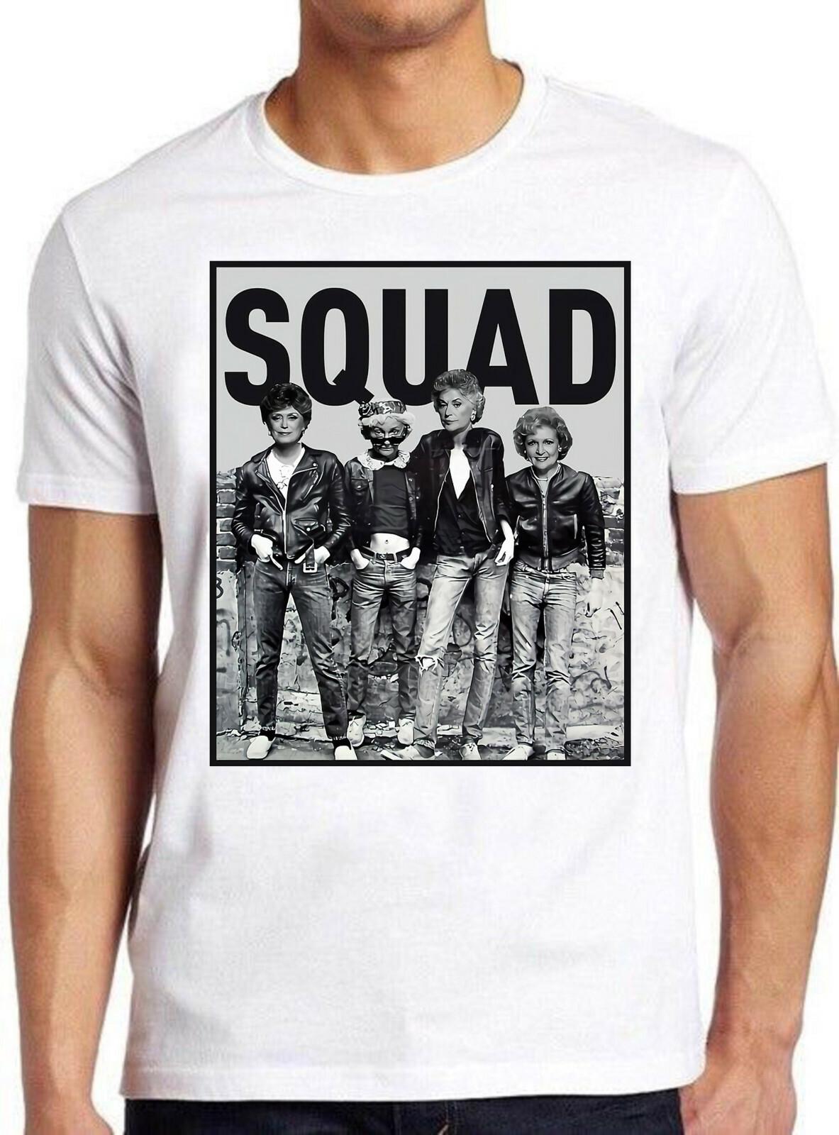 Golden Girls Squad 80s Sitcom TV Meme Gift Funny Unisex Cult Tee T Shirt M625 S разноцветный