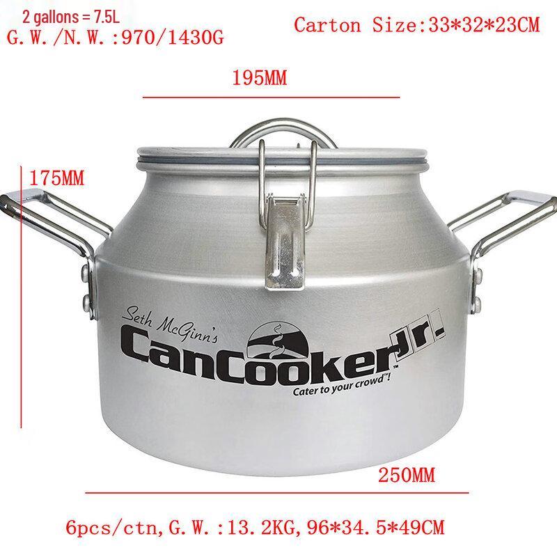 

Outdoor Camping Stone Grill & Pressure Cooker 7.5L
