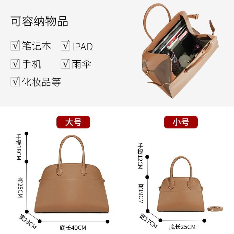 Big Commuter New Tote Bag Women, Leather High-end Sense Hand Carry Briefcase To Work Commuter Women's Handbag