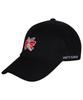 Soltipeullawo Red Ribbon Embroidered Signature Cap Black