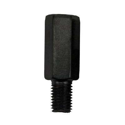 Motorrad-Spiegelverlängerungsadapter (29 mm) mit 10-mm-Schraube für Zephyr, ZRX, Z400FX, CB400SF, CBX, Hawk und Impulse (mit Bändern)