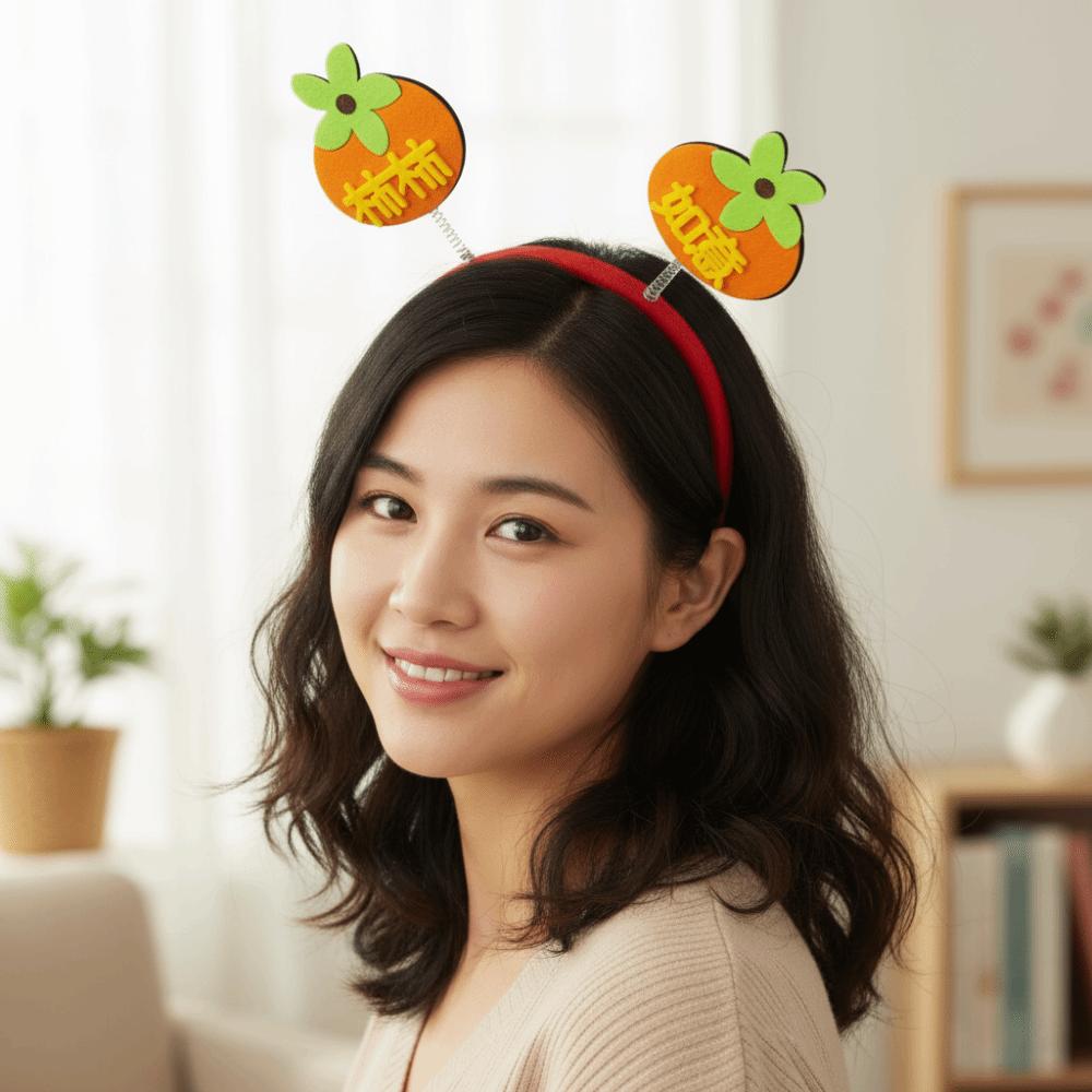 Cloth Blessings Words Headwear Blessings Headdress Hair Hoop Christmas Headpiece  Children/Adult