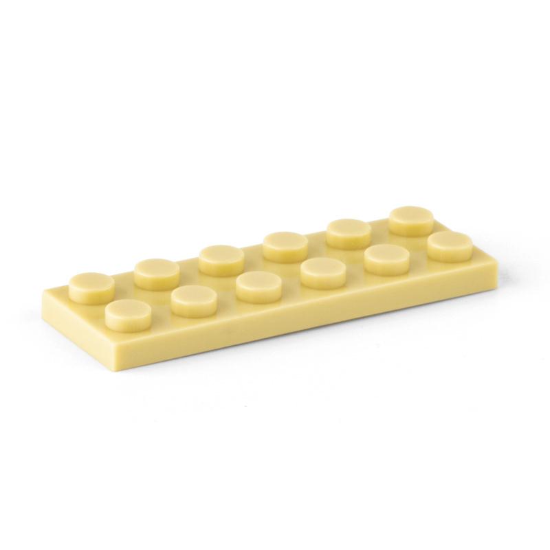 40pcs DIY Building Blocks Thin Figures Bricks 2x6 Dots 12Color Educational Creative Size Compatible With 3795 Toys for Children